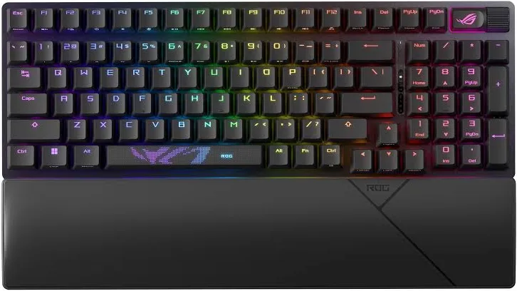 ASUS ROG Strix Scope II 96 Wireless Noir - vue 1