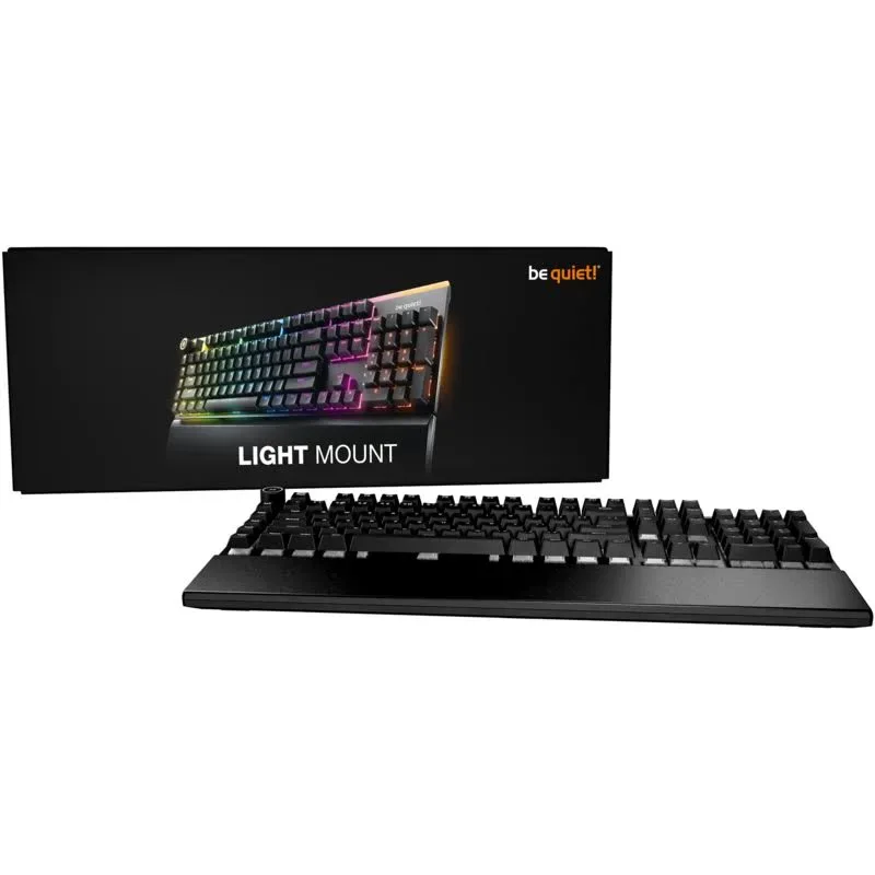 be quiet! Light Mount Silent Linear Noir - vue 1