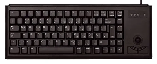 Cherry G84-4400 Clavier Mécanique ML avec Trackball Intégré AZERTY Noir