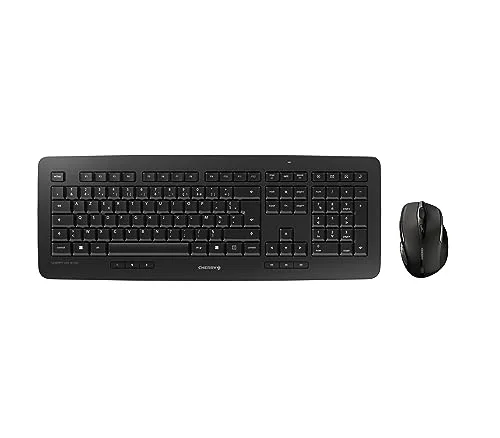 Cherry DW 5100 Ensemble clavier et souris sans fil AZERTY