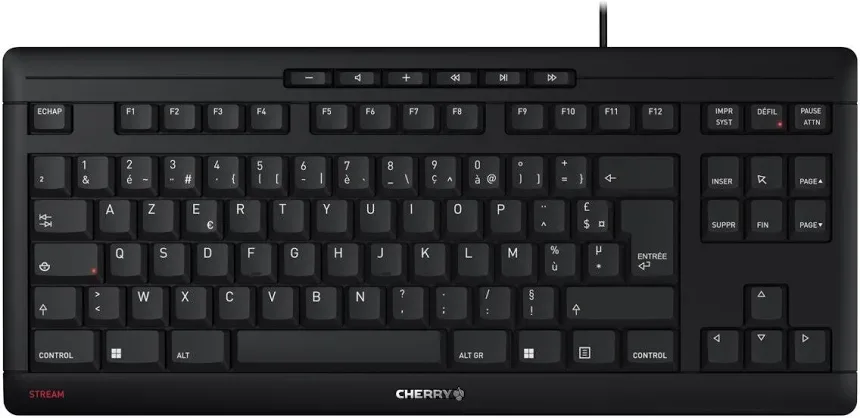 CHERRY Stream TKL Noir - vue 1
