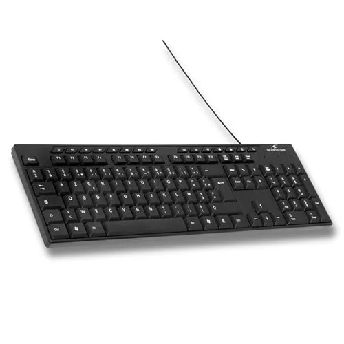 Bluestork Media Office Clavier Filaire AZERTY