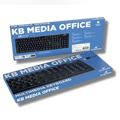 Bluestork Media Office Clavier Filaire AZERTY - vue 7