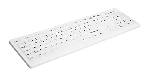 CHERRY AK-C8100F-FUS-W/FR clavier médical sans fil IP68 - vue 2