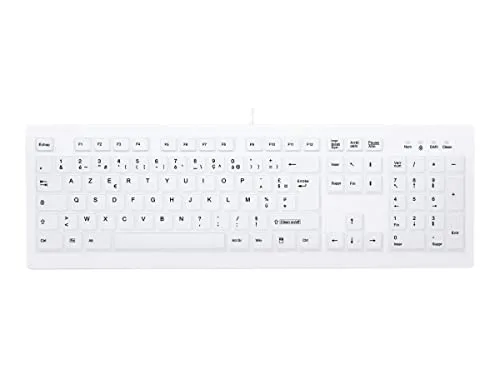 CHERRY AK-C8100F-FUS-W/FR clavier médical sans fil IP68 - vue 3