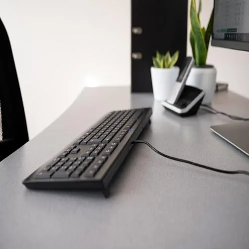 Cherry KC 1000 Clavier filaire AZERTY Membrane Noir - vue 4