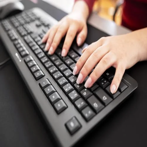 Cherry KC 1000 Clavier filaire AZERTY Membrane Noir - vue 5