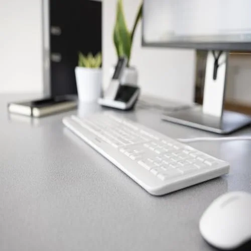 Cherry KC 1000 Clavier filaire AZERTY Blanc Membrane - vue 2