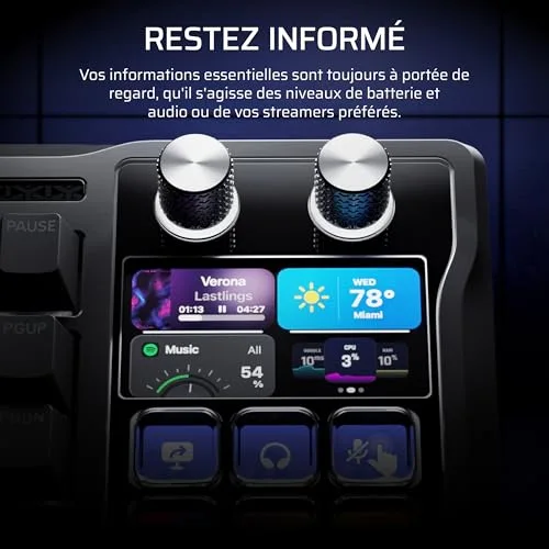 Corsair Galleon 100 SD AZERTY RGB MLX Pulse Filaire - vue 6