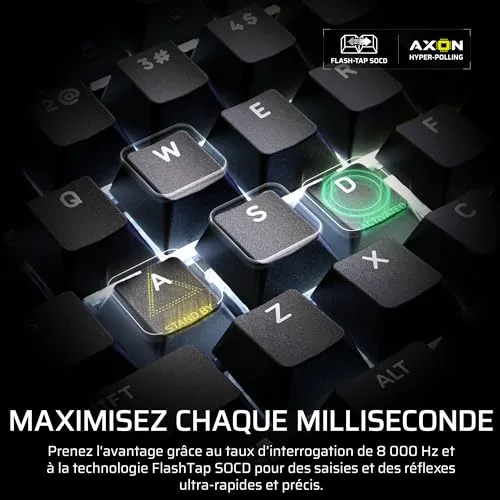 Corsair Galleon 100 SD AZERTY RGB MLX Pulse Filaire - vue 7