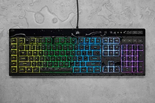 Corsair K55 RGB Pro Clavier Gaming Membrane RGB AZERTY - vue 4