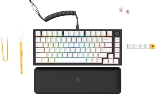Glorious GMMK PRO 75% Black Slate Hot-Swap RGB - vue 7