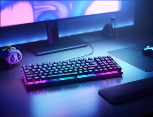 Glorious GMMK 2 Full Size AZERTY RGB Hot-Swap - vue 5