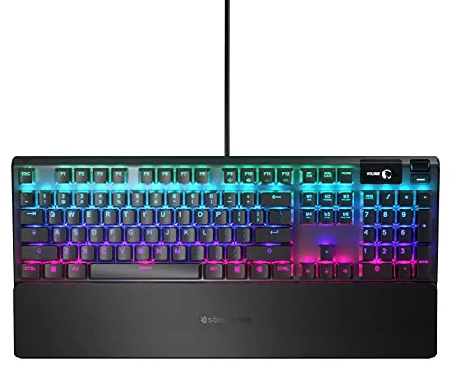 SteelSeries Apex 5 RGB AZERTY OLED - vue 3