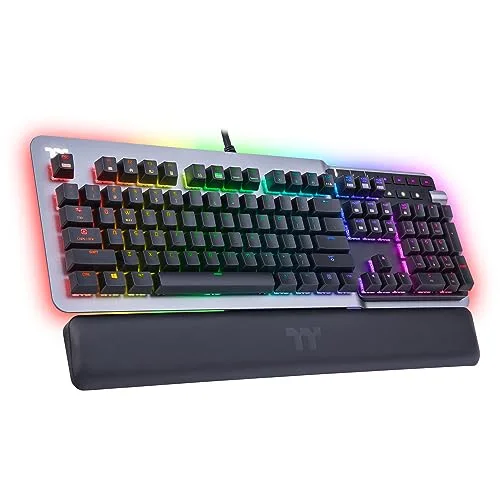 Thermaltake Argent K5 RGB Cherry MX Speed Silver