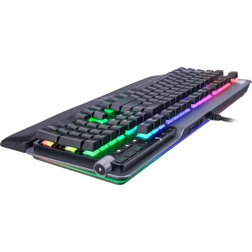 Thermaltake Argent K5 RGB Cherry MX Speed Silver - vue 7