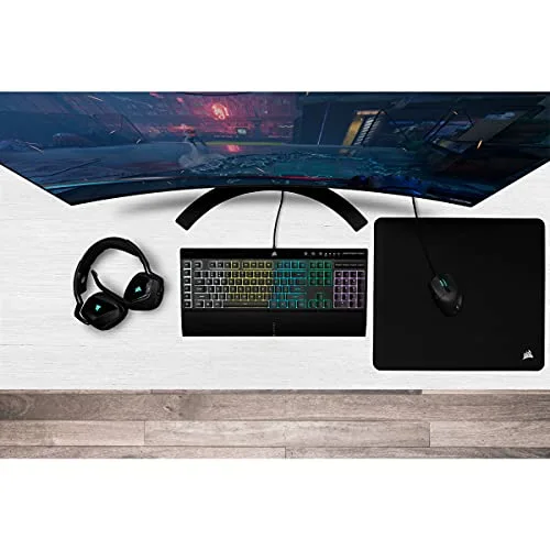 Corsair K55 RGB PRO Membrane RGB QWERTZ Allemand - vue 2