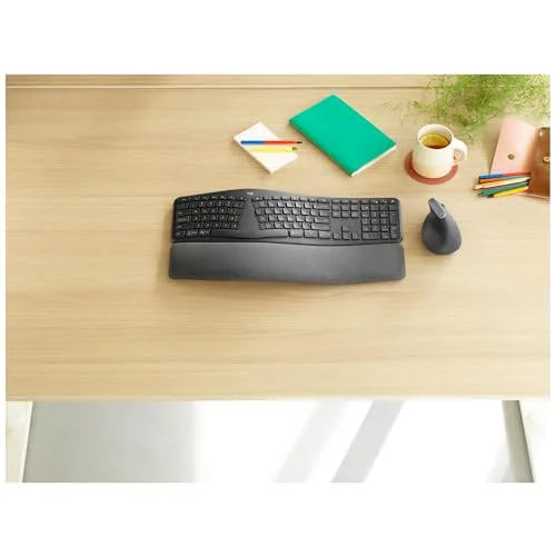 Logitech ERGO K860 Clavier Ergonomique Sans Fil Bluetooth - vue 4