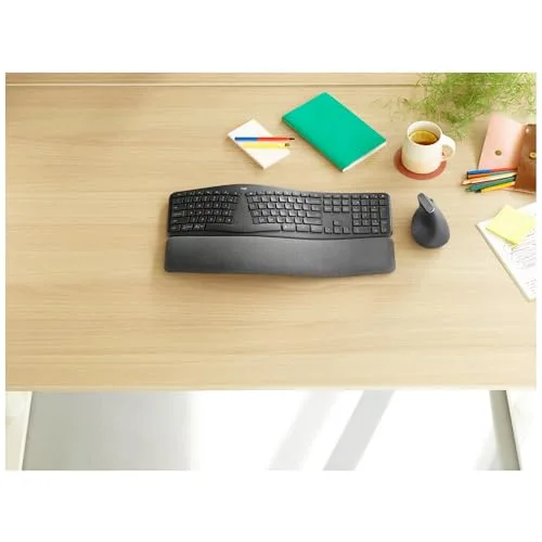 Logitech ERGO K860 Clavier Ergonomique Sans Fil Bluetooth - vue 5
