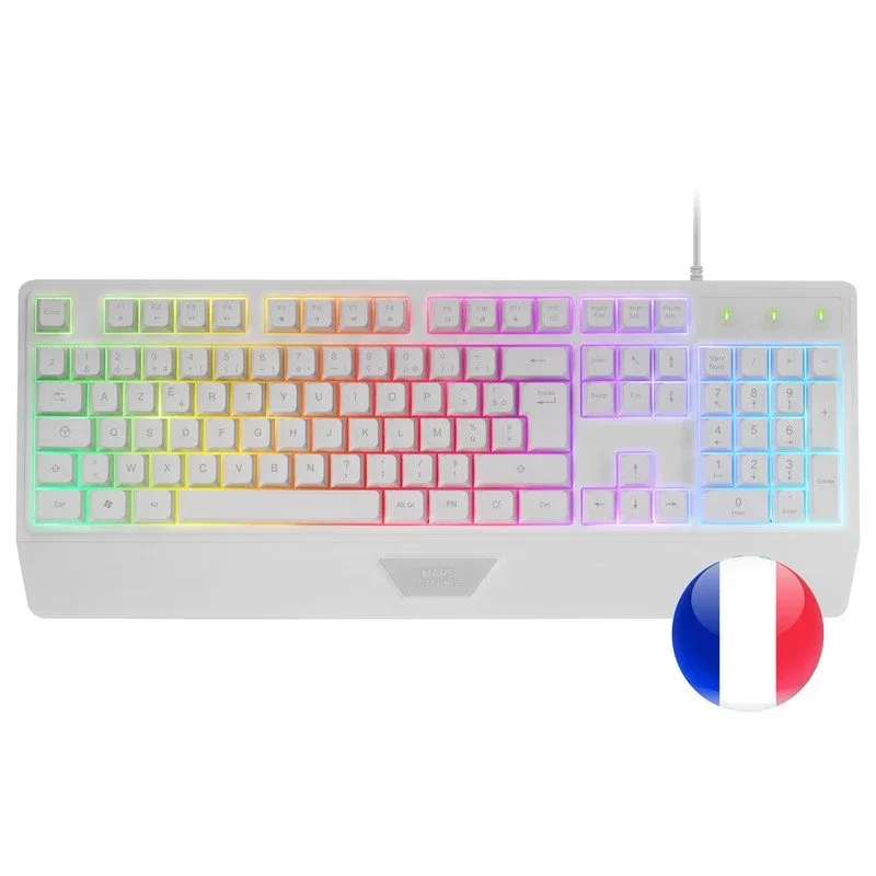 Mars Gaming MK124 H-Mech FRGB AZERTY