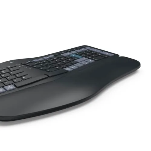 Hama WK-900 Ergo Clavier Ergonomique Sans Fil 3 Canaux - vue 5