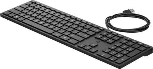 HP Clavier filaire Desktop 320K 9SR37AA Full-size USB-A