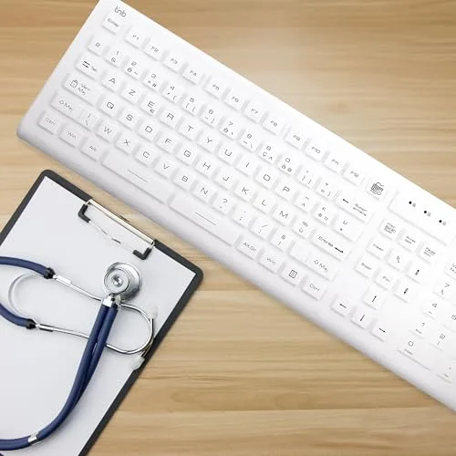 T'nB Clavier Filaire Médical IP68 AZERTY Rétroéclairé - vue 7