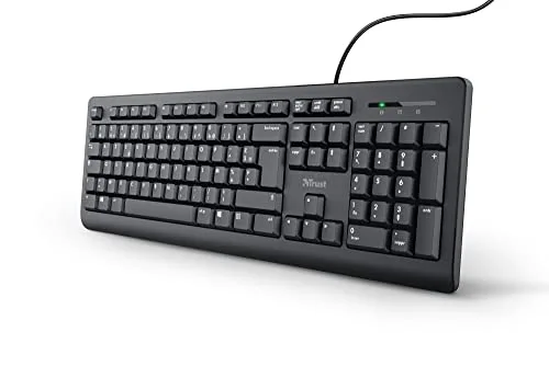 Trust Taro Clavier filaire AZERTY silencieux