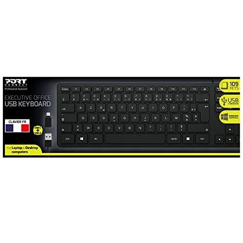 Port Designs PORT Connect Executive Office AZERTY USB-A/USB-C - vue 5