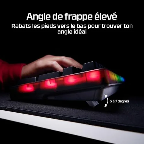 HyperX Origins 2 1800 Clavier Mécanique RGB AZERTY - vue 3