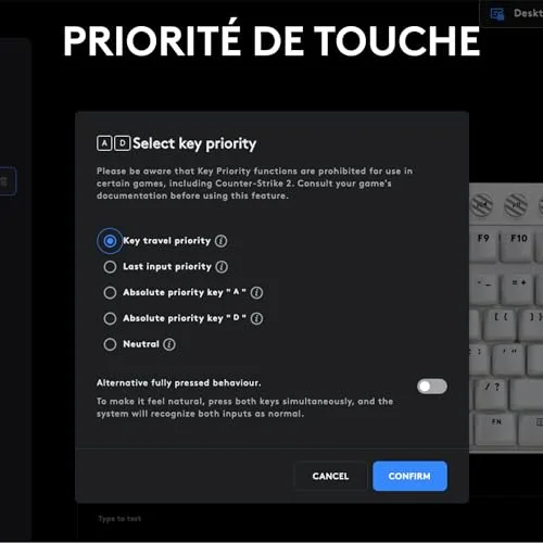 Logitech G Pro X TKL Rapid Rose AZERTY - vue 9