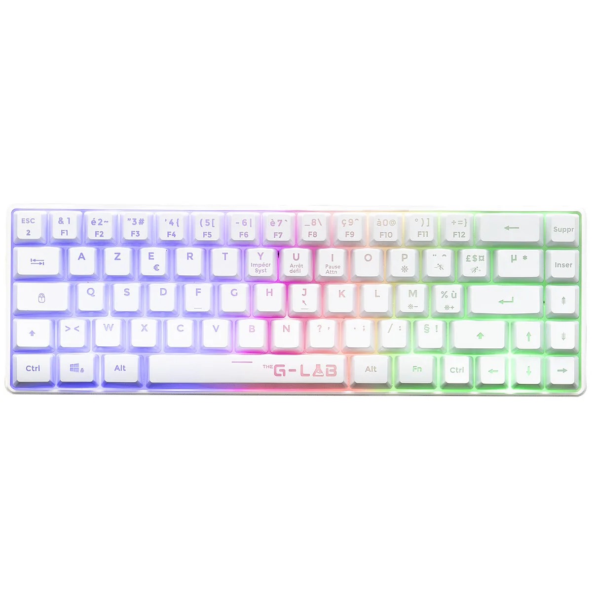 The G-Lab Keyz Hydrogen WL Noir 60% Sans Fil Membrane RGB