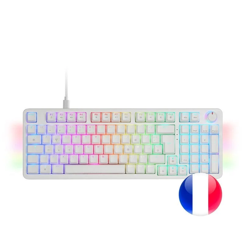 Mars Gaming MKPRO AZERTY RGB Hot-swap