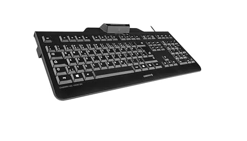 Cherry KC 1000 SC Clavier mécanique AZERTY avec lecteur carte à puce - vue 4