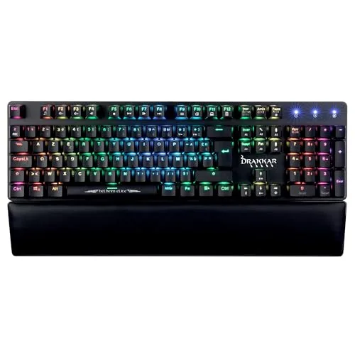 KONIX Drakkar Helheim Elite RGB MK Mécanique AZERTY