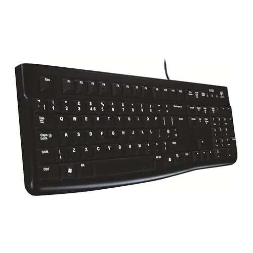 Logitech K120 AZERTY Membrane USB Filaire Silencieux - vue 2