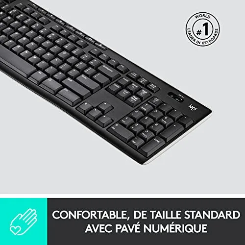 Logitech K270 Clavier sans fil AZERTY Membrane - vue 3