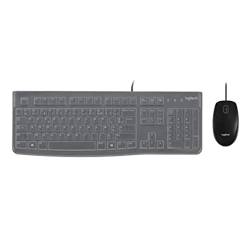Logitech Desktop MK120 Clavier et Souris Filaire AZERTY