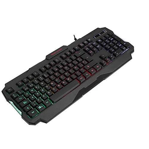 Mars Gaming MRK0 Clavier Membrane RGB Rainbow AZERTY - vue 2