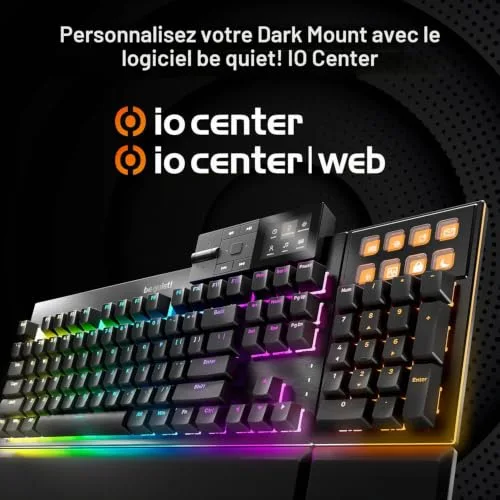 be quiet! Dark Mount Silent Linear FR ISO RGB Hot-Swap - vue 8