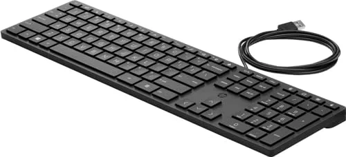 HP Wired Desktop 320K Clavier Mécanique Filaire USB Noir