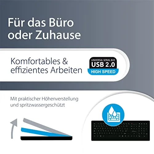 Clavier Mécanique - MediaRange - MROS101-FR - AZERTY - Filaire - USB - 105 Touches - vue 3