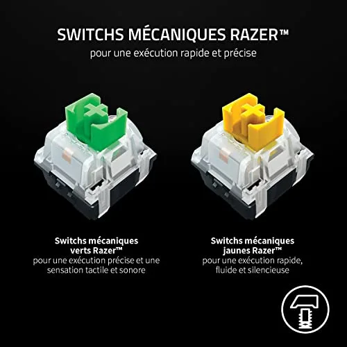 Razer BlackWidow V3 Mini HyperSpeed 65% sans fil - vue 4