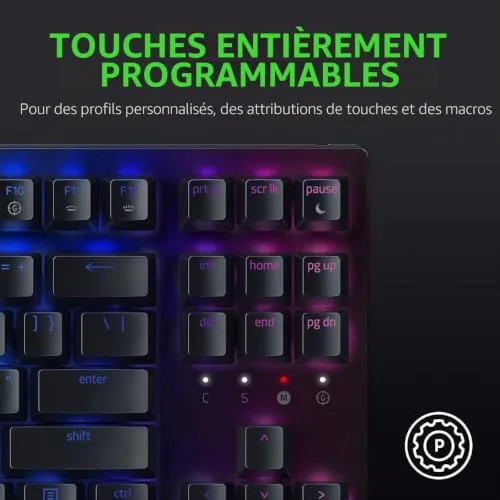 Razer BlackWidow V3 Tenkeyless RGB QWERTZ - vue 3