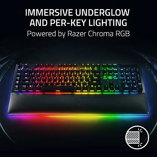 Razer BlackWidow V4 Pro clavier mécanique AZERTY RGB - vue 3