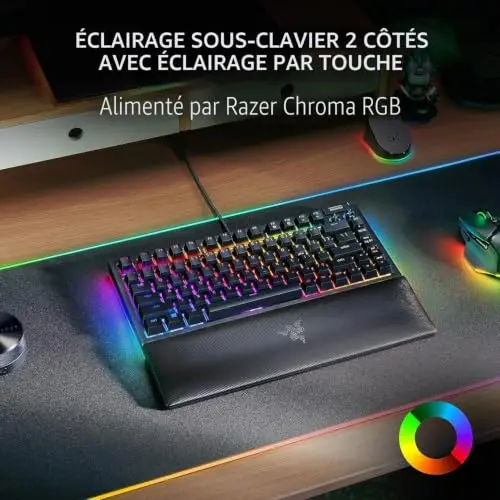 Razer BlackWidow V4 Pro 75% Orange - vue 5