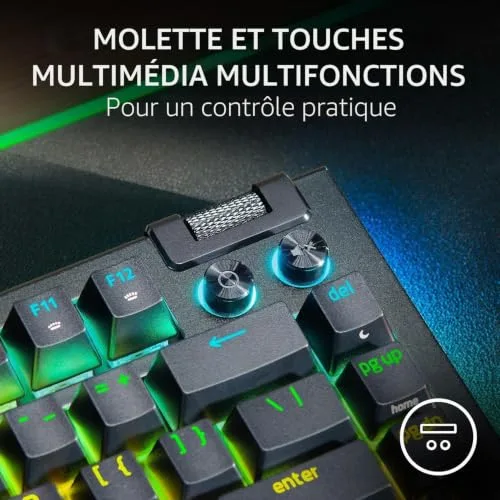 Razer BlackWidow V4 Pro 75% Orange - vue 6