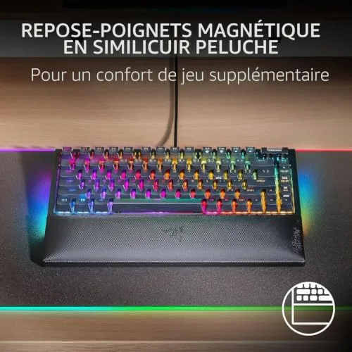Razer BlackWidow V4 Pro 75% Orange - vue 7