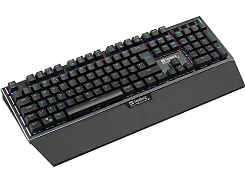 Sandberg 640-26 Clavier Mécanique RGB AZERTY Belge