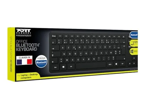 PORT Connect OFFICE PRO Clavier sans fil Bluetooth 5.0 AZERTY - vue 2